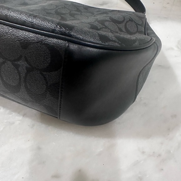 Coach Black and Gray Signature Bag and Wallet Set - Picture 10 of 14